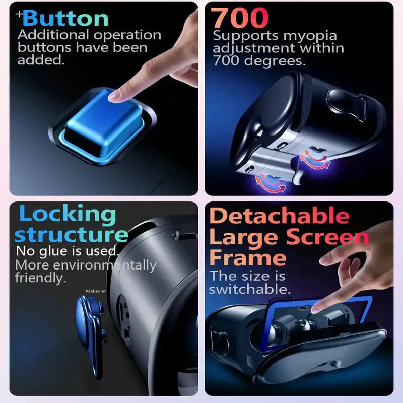 Virtual Reality Headset for 5–7" Smartphones by Habicare