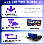 Virtual Reality Headset for 5–7" Smartphones by Habicare