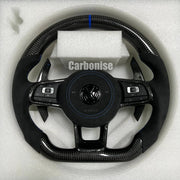 Volkswagen Golf Steering Wheel (Carbon Fiber+Alcantara) #01 by CARBONISE