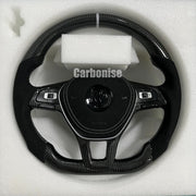 Volkswagen Golf Steering Wheel (Carbon Fiber+Alcantara) #02 by CARBONISE