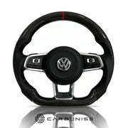 Volkswagen Golf Steering Wheel (Carbon Fiber+Perforated Leather) #14 by CARBONISE