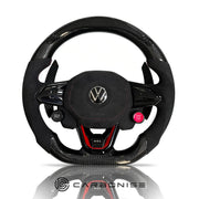 Volkswagen Golf Steering Wheel (Carbon Fiber+Alcantara) #20 by CARBONISE