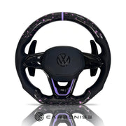 Volkswagen Golf Steering Wheel (Forged Carbon Fiber+Perforated Leather) #21 by CARBONISE