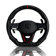 Volkswagen Golf Steering Wheel (Forged Carbon Fiber+Alcantara) #23 by CARBONISE