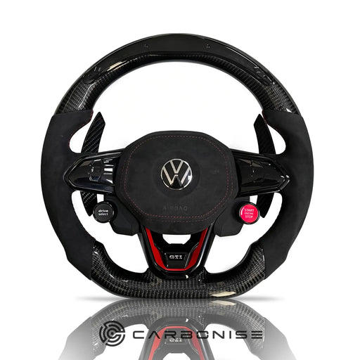 Volkswagen Golf Steering Wheel (Carbon Fiber+Alcantara) #24 by CARBONISE