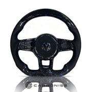 Volkswagen Golf Steering Wheel (Forged Carbon Fiber+Perforated Leather) #25 by CARBONISE