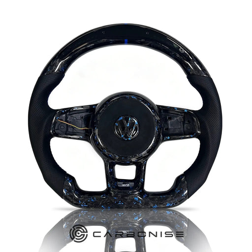 Volkswagen Golf Steering Wheel (Forged Carbon Fiber+Perforated Leather) #25 by CARBONISE