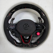 Volkswagen Golf Steering Wheel (Forged Carbon Fiber+Alcantara) #28 by CARBONISE