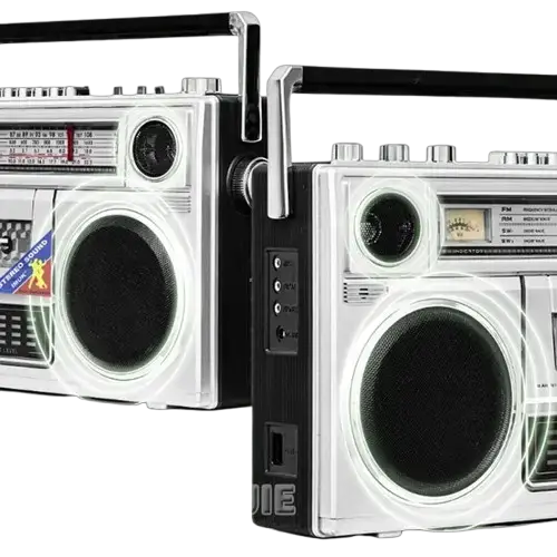 Volkswagen-Style Retro Bluetooth Cassette Radio by Habicare