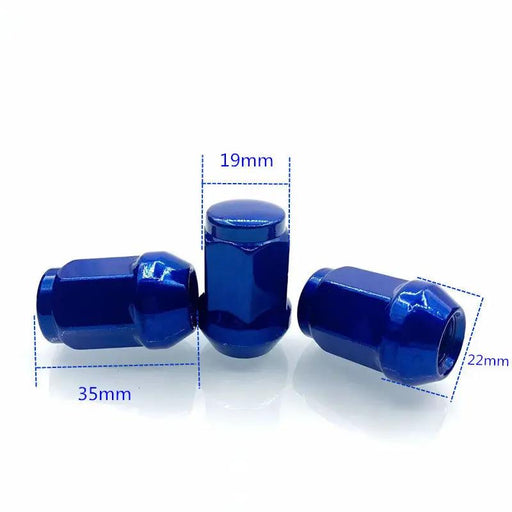 20PCS Wheel Nuts M12x1.5 - Blue by salelink.co.nz