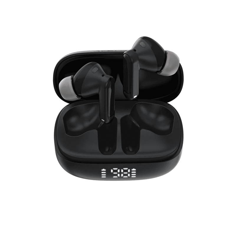 techplus TWS Wireless Earbuds with ANC + ENC Noise Cancellation | Bluetooth 5.4 | LED Display and IPX4 Water Resistance (W1) TWS Wireless Earbuds with ANC + ENC Noise Cancellation | Bluetooth 5.4 | LED Display and IPX4 Water Resistance (W1)