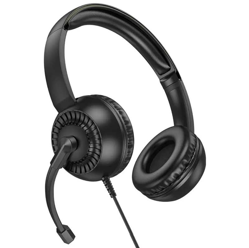W112 Pure Wired Call Center Headset 3.5mm USB-A NZ by techplus