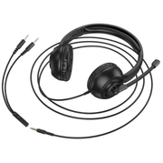 W112 Pure Wired Call Center Headset 3.5mm USB-A NZ by techplus