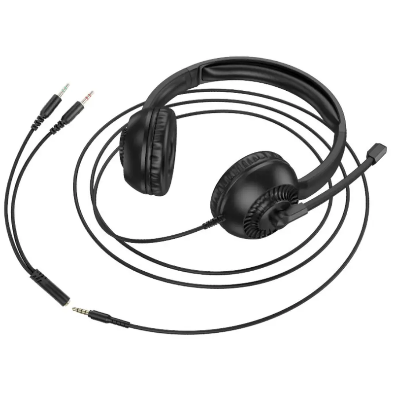 W112 Pure Wired Call Center Headset 3.5mm USB-A NZ by techplus