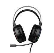 techplus Wired Gaming Headset With 50mm Drivers And Tri Color LED W117 TechPlus W117 Wired Gaming Headset With 50mm Drivers