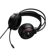techplus TechPlus W118 Lightweight Wired Gaming Headset With 40mm Drivers Mic LED TechPlus W118 Wired Gaming Headset With 40mm Drivers