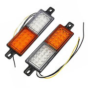 Pair LED Bullbar Indicator Tail Lights Front Park DRL Light For ARB TJM Lamp by salelink.co.nz