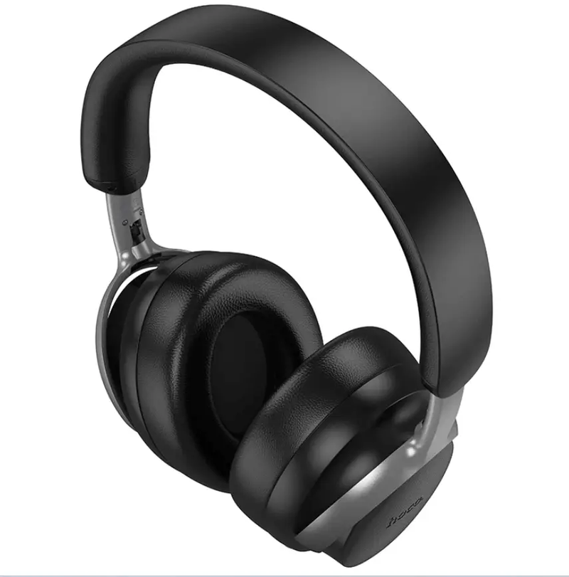 Premium Bluetooth Headset 90H ANC Noise Cancelling – W53 Plus Black by techplus