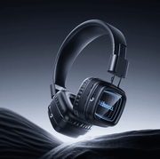 techplus Premium Over-Ear Bluetooth 6.0 Headphones with Abyss Mirror LED Lighting (W72) - Black Premium Over-Ear Bluetooth 6.0 Headphones with Abyss Mirror LED Lighting (W72) - Black