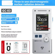 Nuclear Radiation Detector Geiger Tube - Electromagnetic Detector with 2.4" Color Screen & Dose Alarm by Mead's Supply & Equipment Outfitters limited