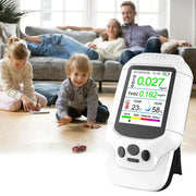 Professional Air Quality Monitor for PM2.5 and HCHO - Digital Formaldehyde Detector with LCD Display by Mead's Supply & Equipment Outfitters limited
