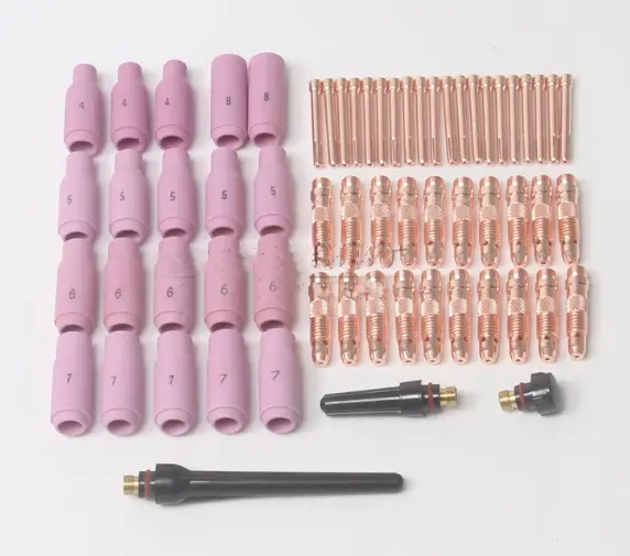 63PCS Tig Welding Torch Accessories Kit by salelink.co.nz