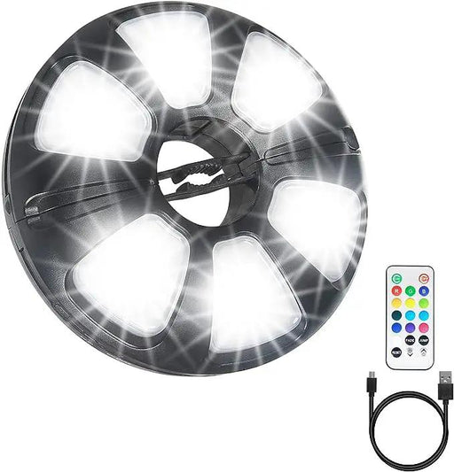 Battery Operated Outdoor Patio Umbralla Pole Led Light Rechargeable by salelink.co.nz