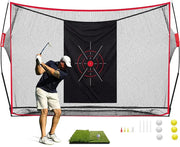 300x213cm Golf Practice Net Set by salelink.co.nz