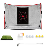 300x213cm Golf Practice Net Set by salelink.co.nz