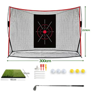 300x213cm Golf Practice Net Set by salelink.co.nz