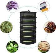 6 Layers Food Drying Net Fish Drying Rack Mesh Net by salelink.co.nz