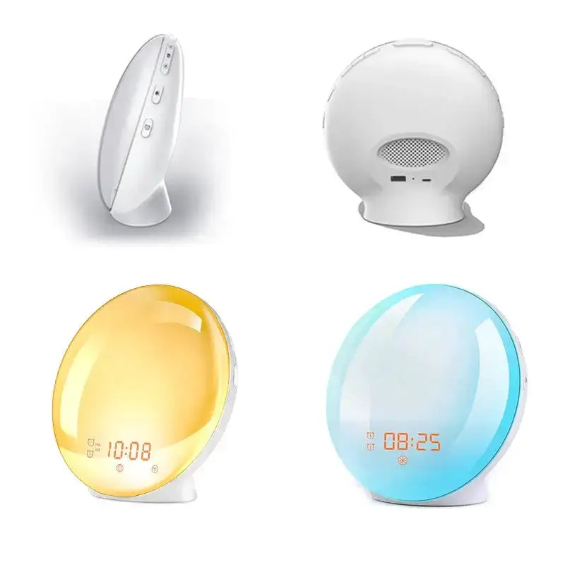 Wake-Up Light Alarm Clock – Sunrise/Sunset Simulation by Habicare