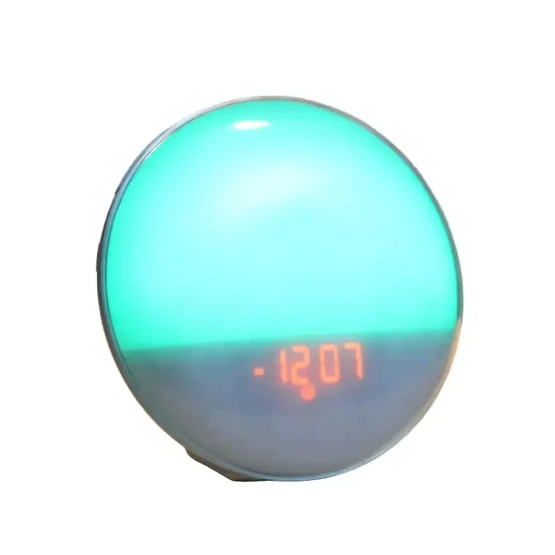 Wake-Up Light Alarm Clock – Sunrise/Sunset Simulation by Habicare
