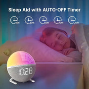Wake-Up Light Sunrise Alarm Clock by Habicare