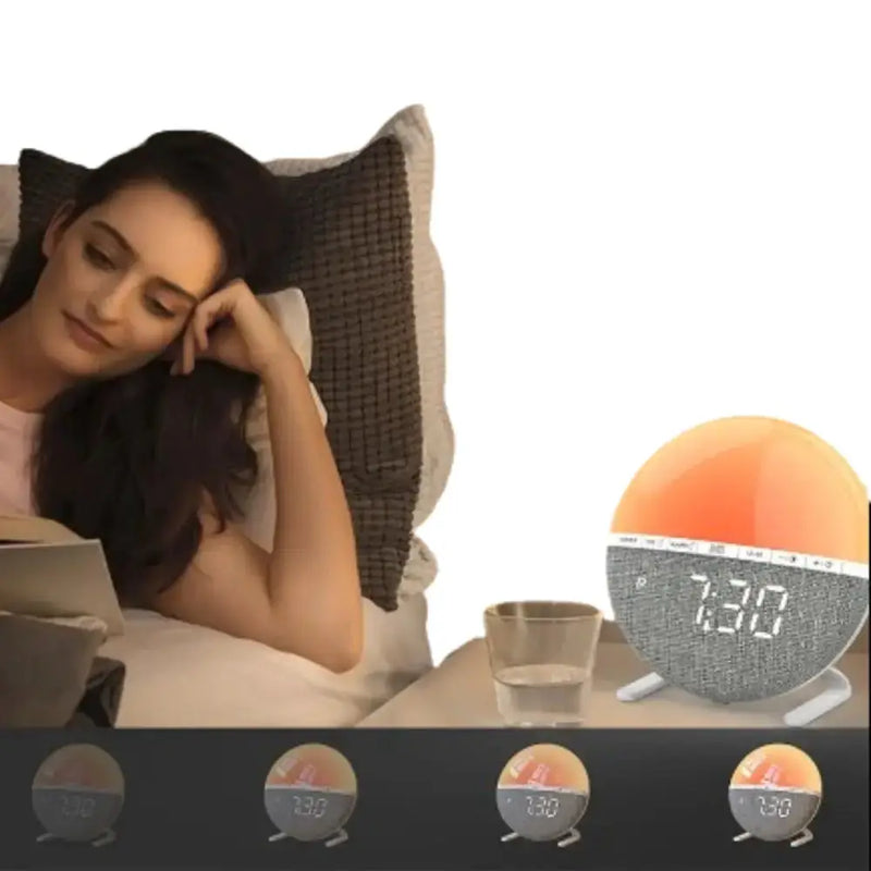 Wake-Up Light Sunrise Alarm Clock by Habicare