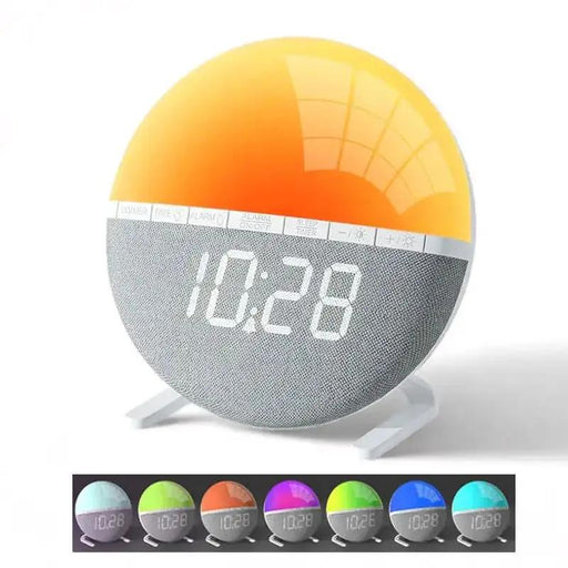 9eight5 HBC Wake-Up Light Sunrise Alarm Clock Wake-Up Light Sunrise Alarm Clock