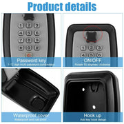 Wall-Mount Key Lock Box with Code (4 types available) by Habicare