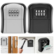 Wall-Mount Key Lock Box with Code (4 types available) by Habicare