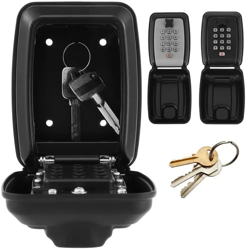 Wall-Mount Key Lock Box with Code (4 types available) by Habicare