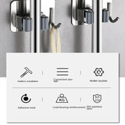 Wall-Mount Mop & Broom Holder by Habicare