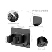 Wall-Mount Mop & Broom Holder by Habicare