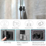 Wall-Mount Mop & Broom Holder by Habicare