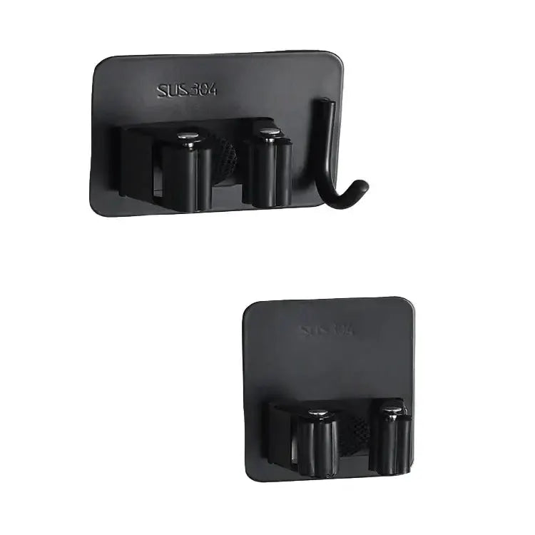 Wall-Mount Mop & Broom Holder by Habicare