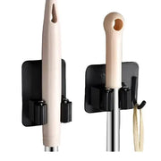 Wall-Mount Mop & Broom Holder by Habicare