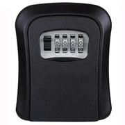 Wall-Mounted Key Keeper – 4-Digit Lock Box (available in Gray & Black) by Habicare