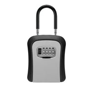 Wall-Mounted Key Keeper – 4-Digit Lock Box (available in Gray & Black) by Habicare