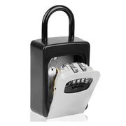 Wall-Mounted Key Keeper – 4-Digit Lock Box (available in Gray & Black) by Habicare
