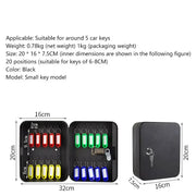 Wall-Mounted Password Key Box (different sizes available) by Habicare