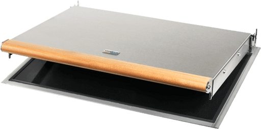 Wallas Nordic DT - Diesel Blower Cooker 12V SS, flat construction lid for high heating effect.