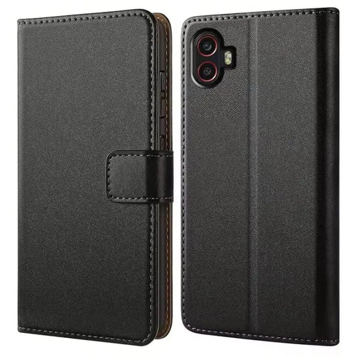 9eight5 Phone cases Wallet Case for Samsung Galaxy Xcover Pro (Black) Wallet Case for Samsung Galaxy Xcover Pro (Black)